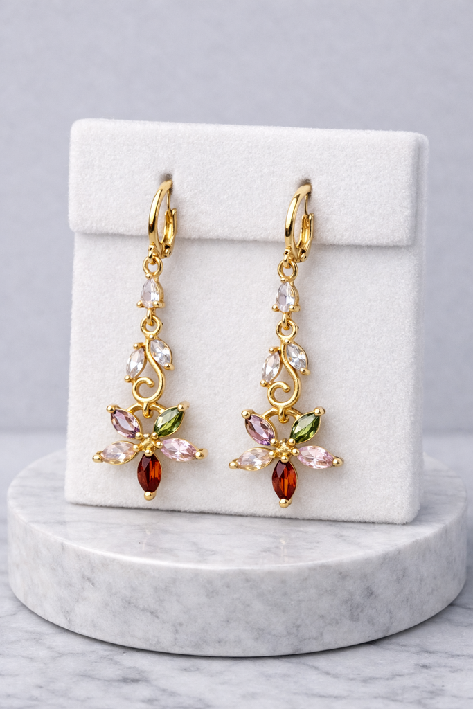 Aretes Cascade Blossom